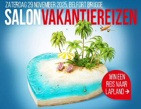Droomreis niet gevonden? KOm langs op ons Salon Vakantiereizen op zaterdag 29 november